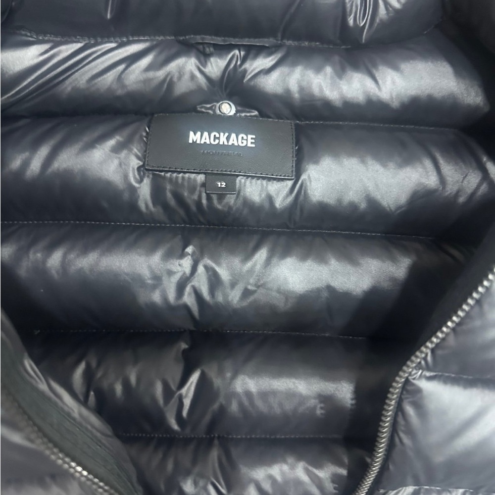 Mackage Black Puffer Jacket